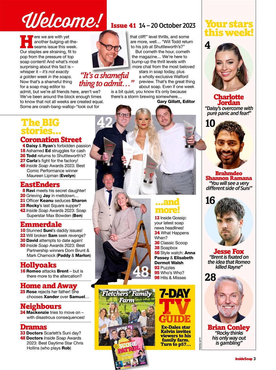 Inside Soap Preview Pages