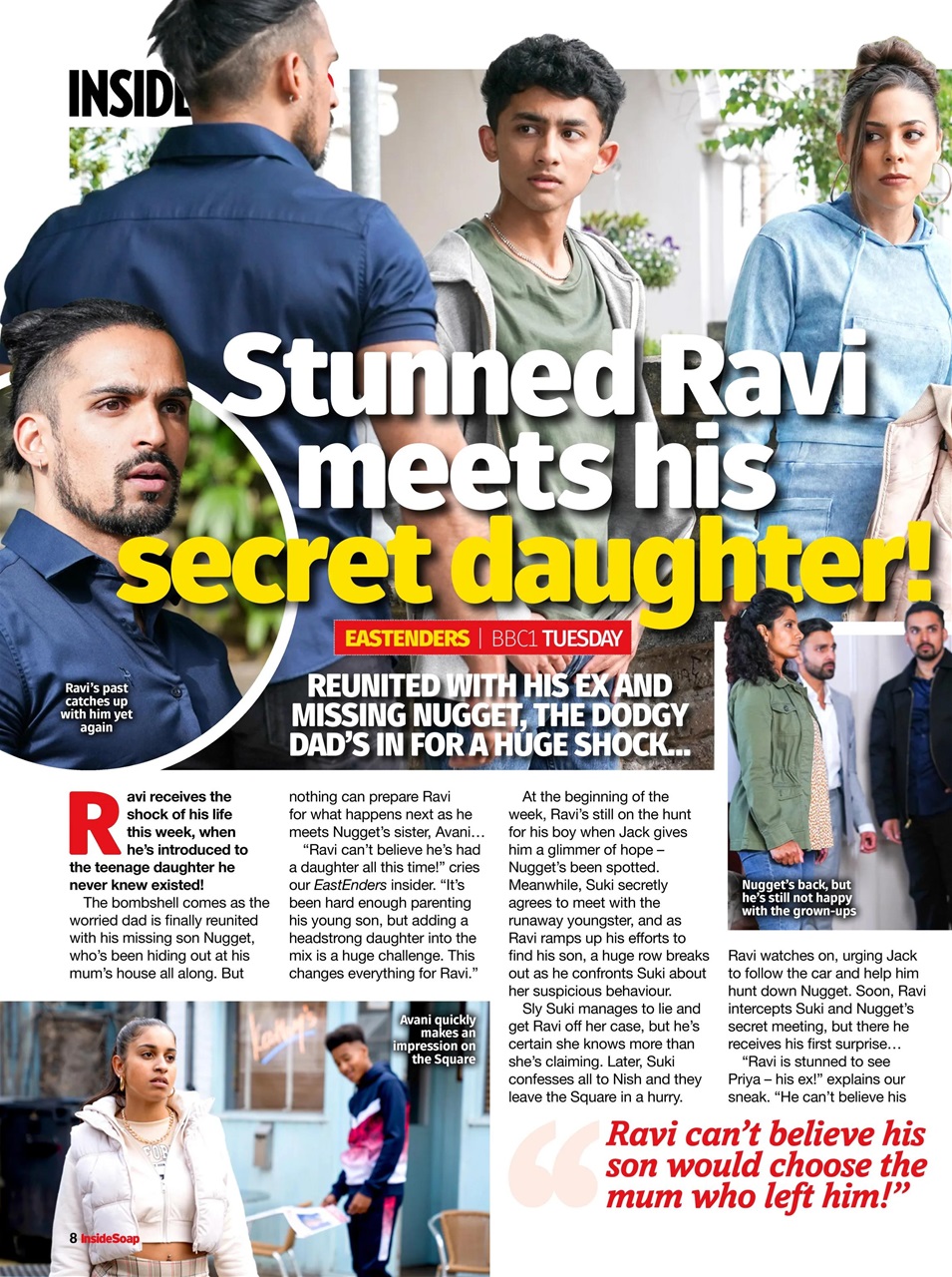 Inside Soap Preview Pages
