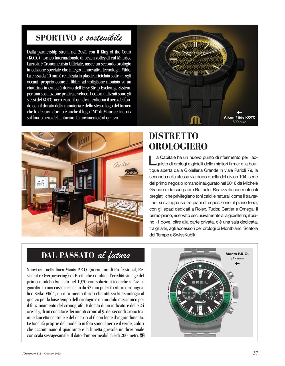 L'Orologio Preview Pages