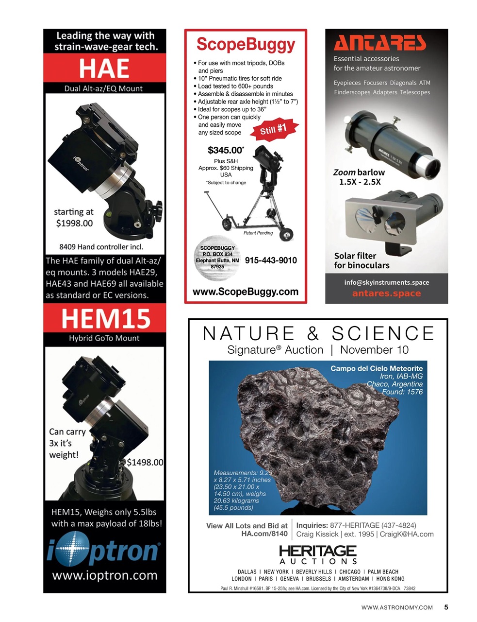 Astronomy Preview Pages