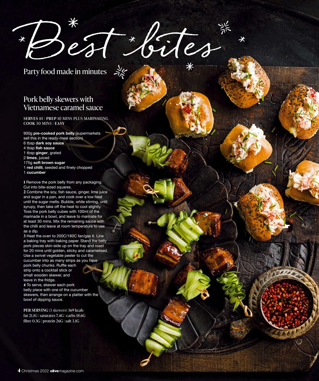 Olive Magazine Preview Pages