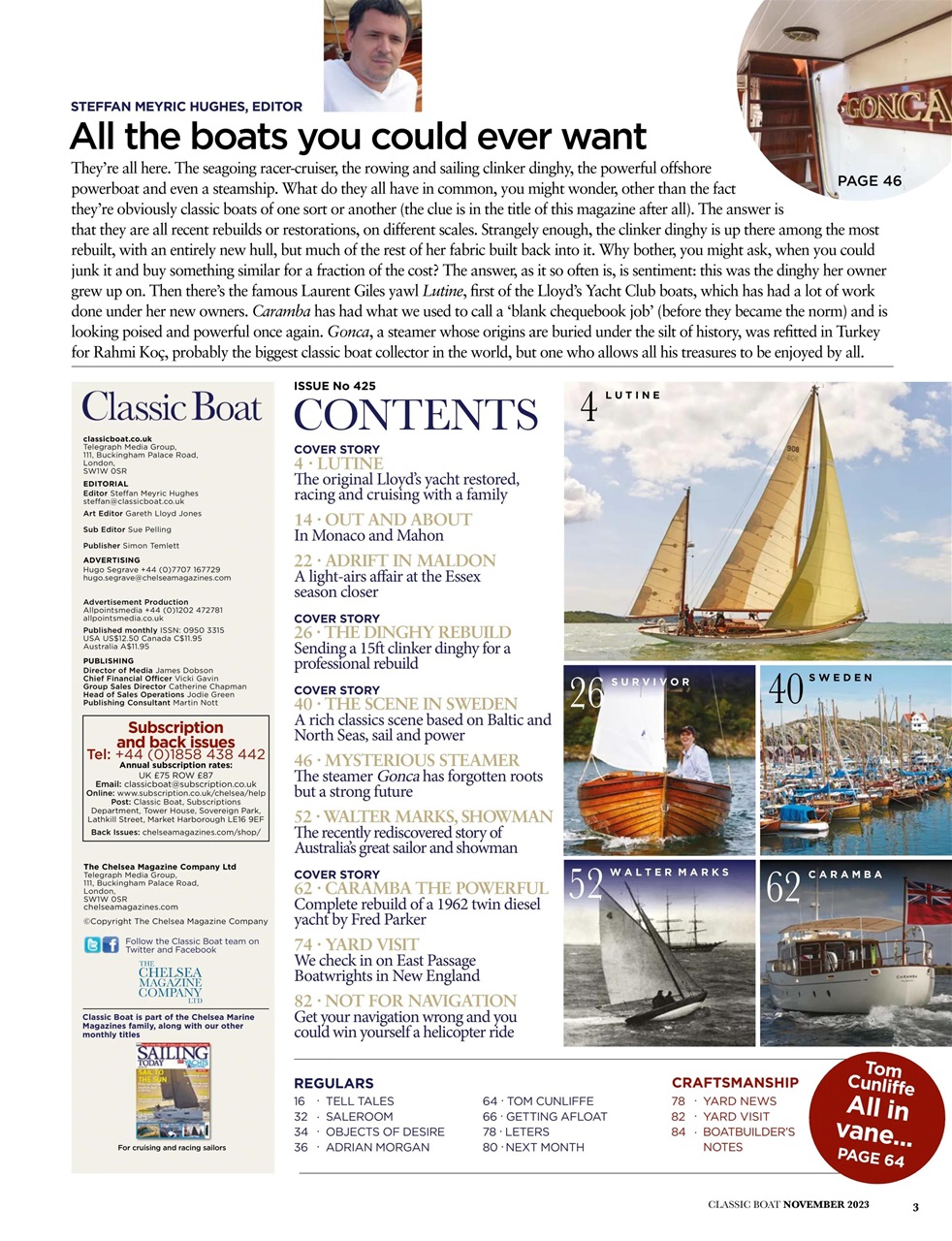 Classic Boat Preview Pages