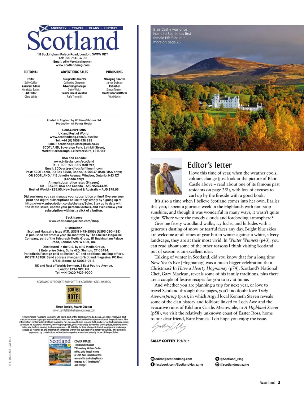 Scotland Magazine Preview Pages