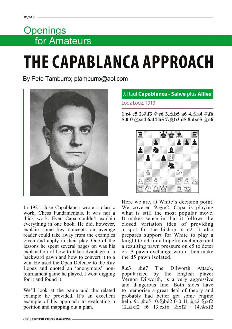 British Chess Magazine Preview Pages