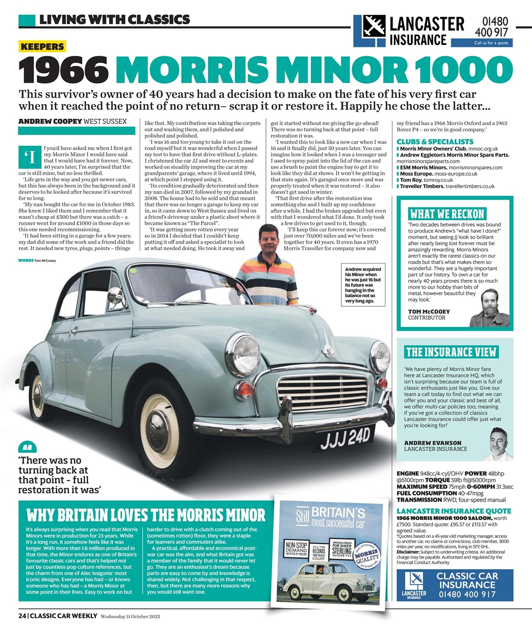 Classic Car Weekly Preview Pages