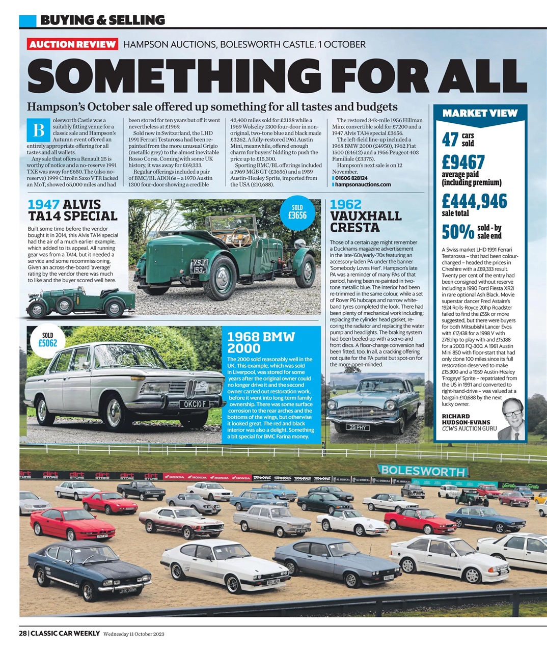 Classic Car Weekly Preview Pages