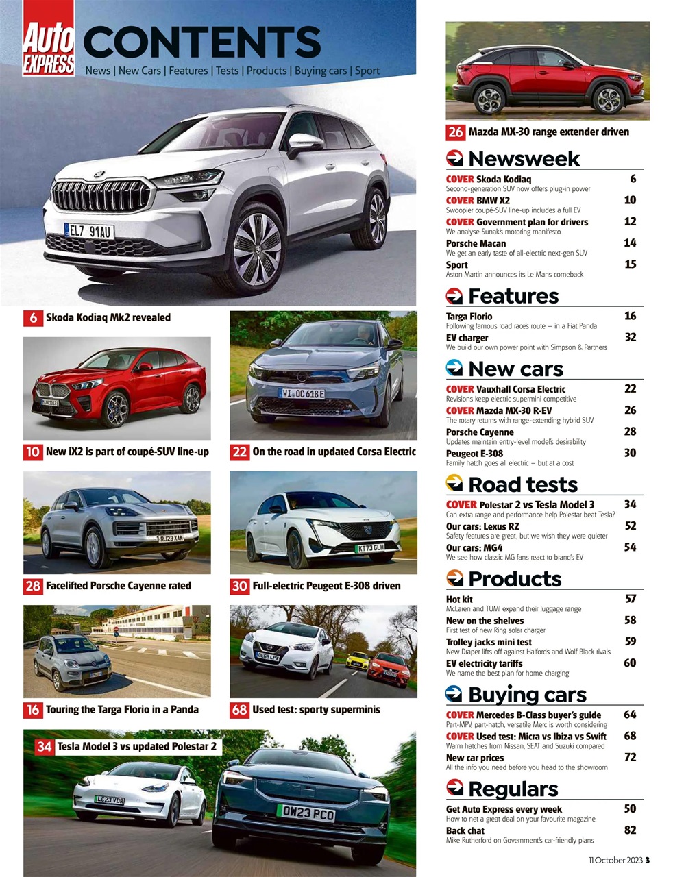 Auto Express Preview Pages