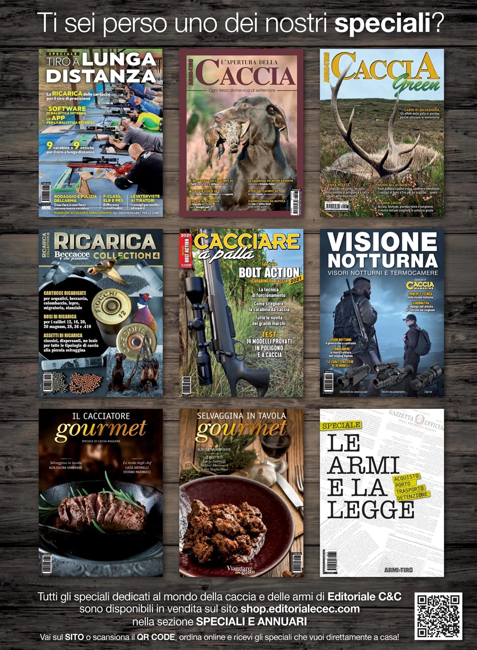Caccia Magazine Preview Pages