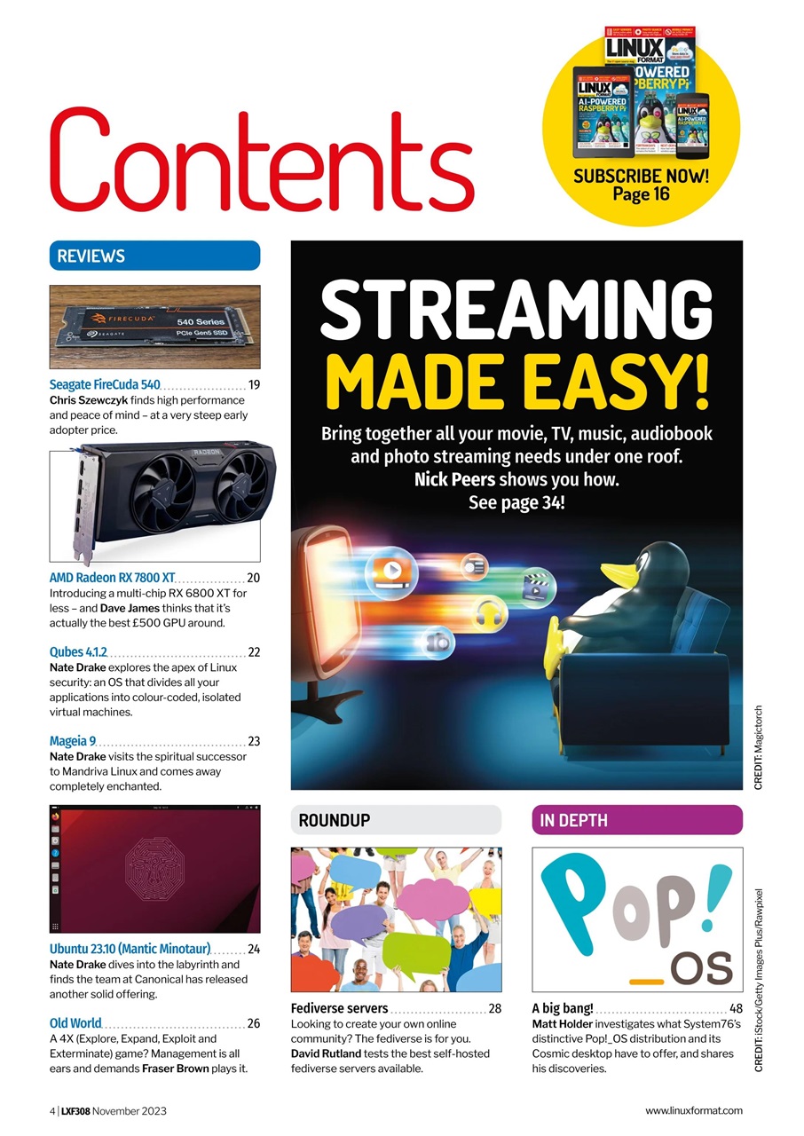 Linux Format Preview Pages