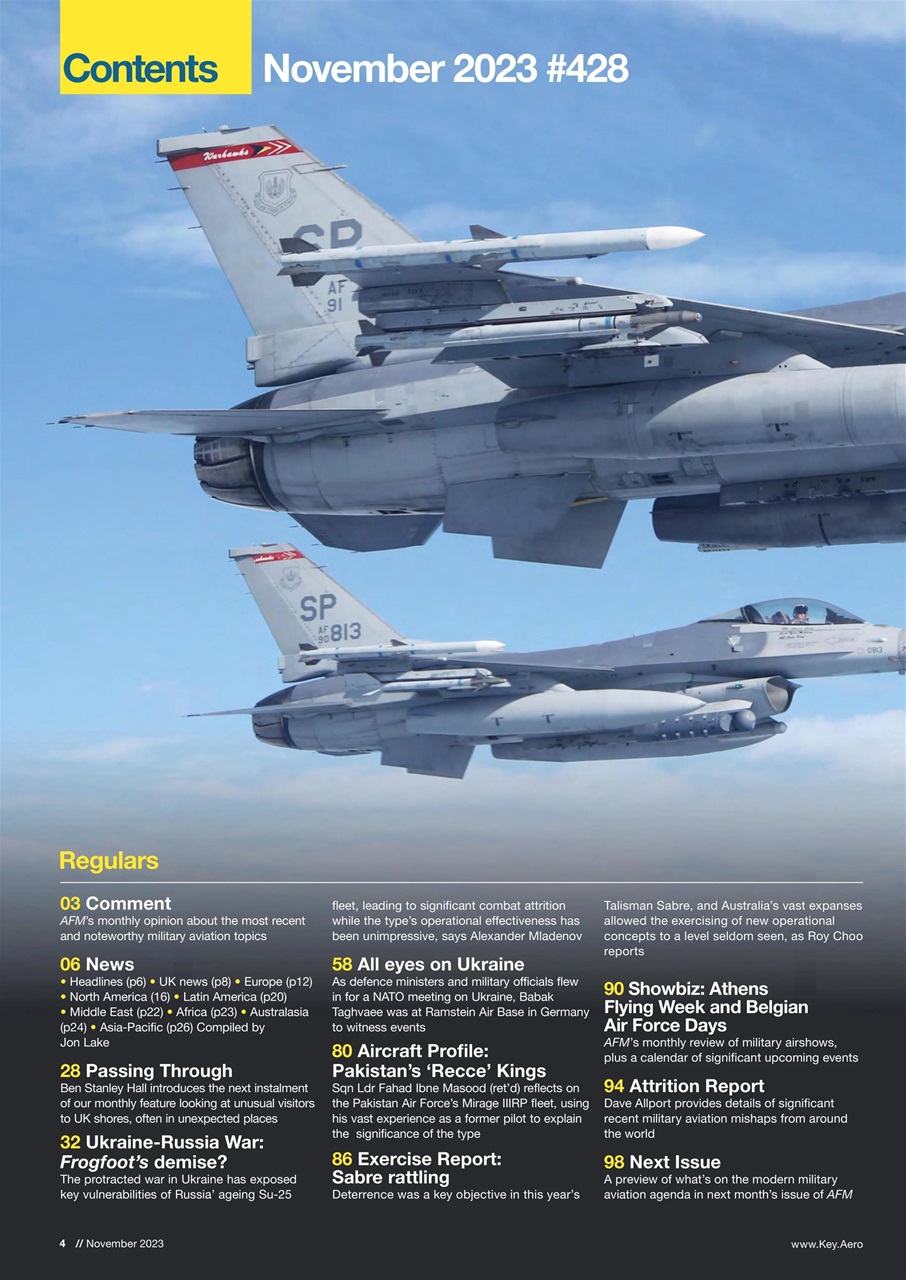 AirForces Monthly Preview Pages