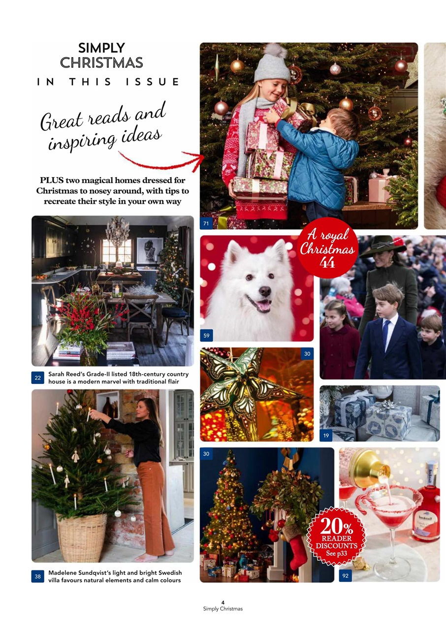 Homes & Antiques Magazine Preview Pages