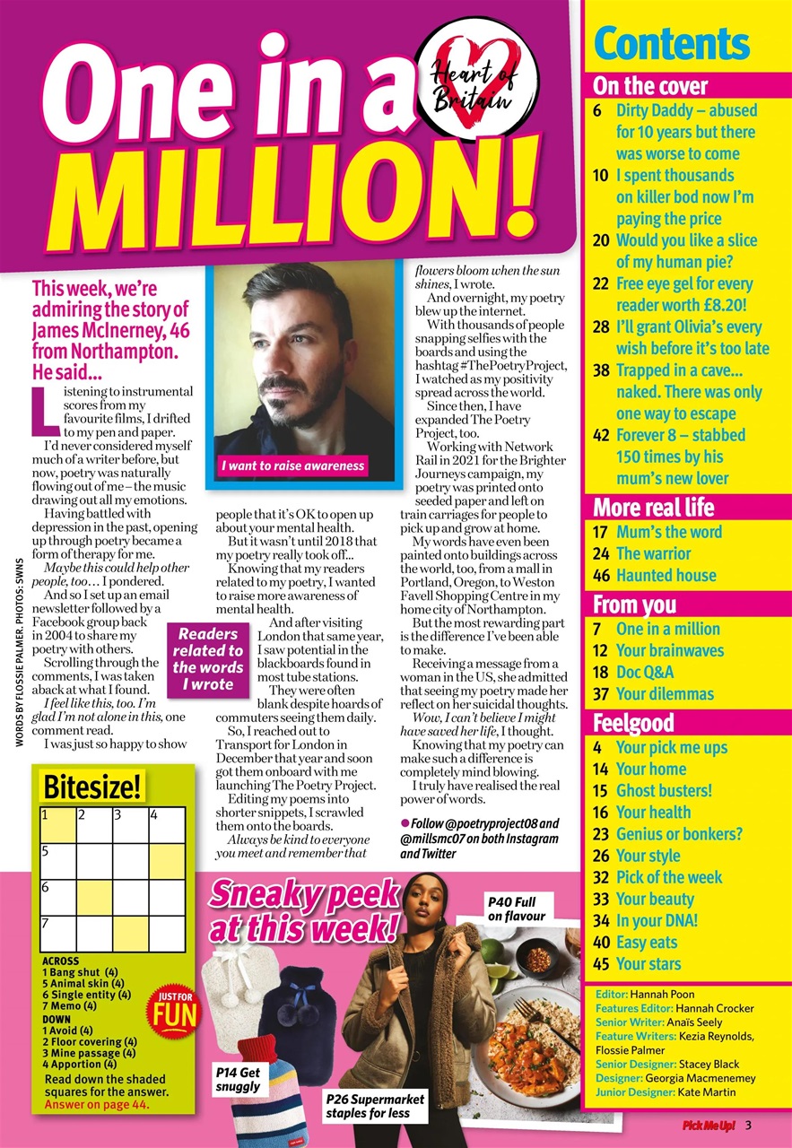 Pick Me Up Preview Pages