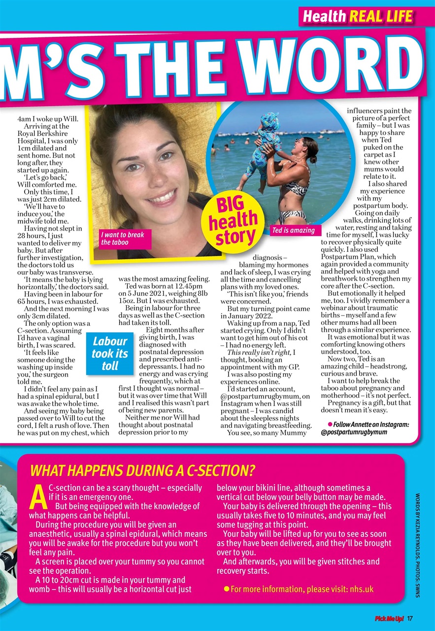 Pick Me Up Preview Pages