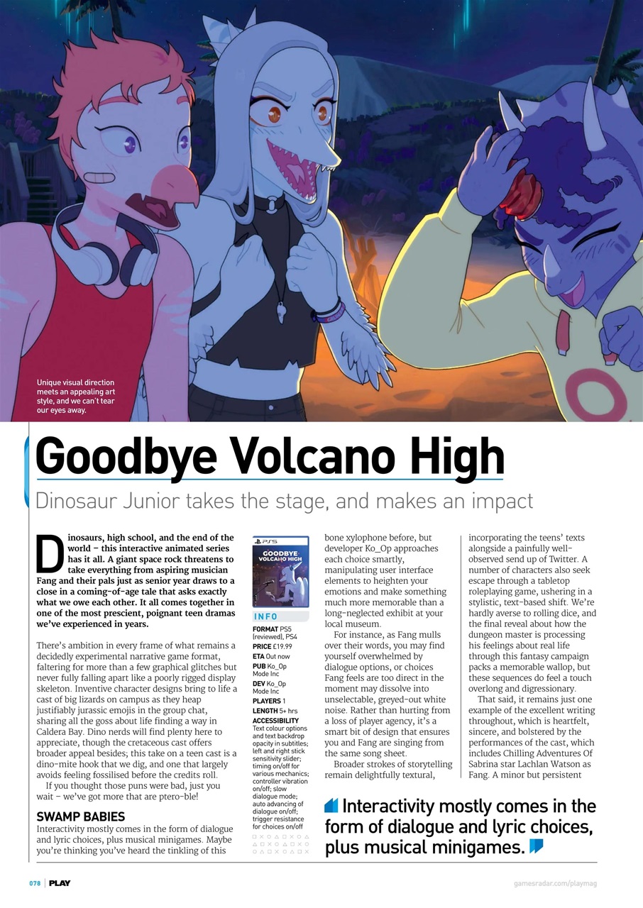 PLAY Magazine Preview Pages