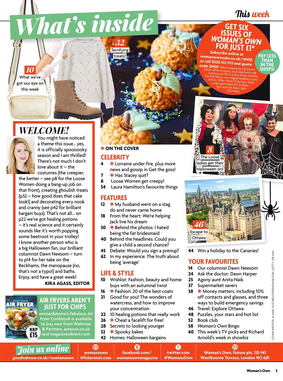 Woman's Own Preview Pages