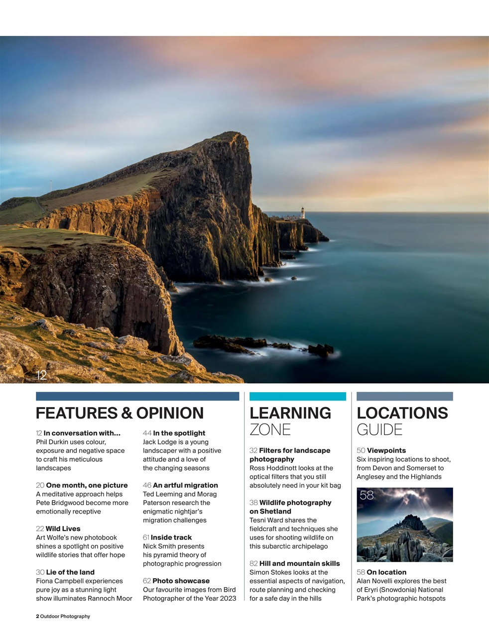 Outdoor Photography Preview Pages