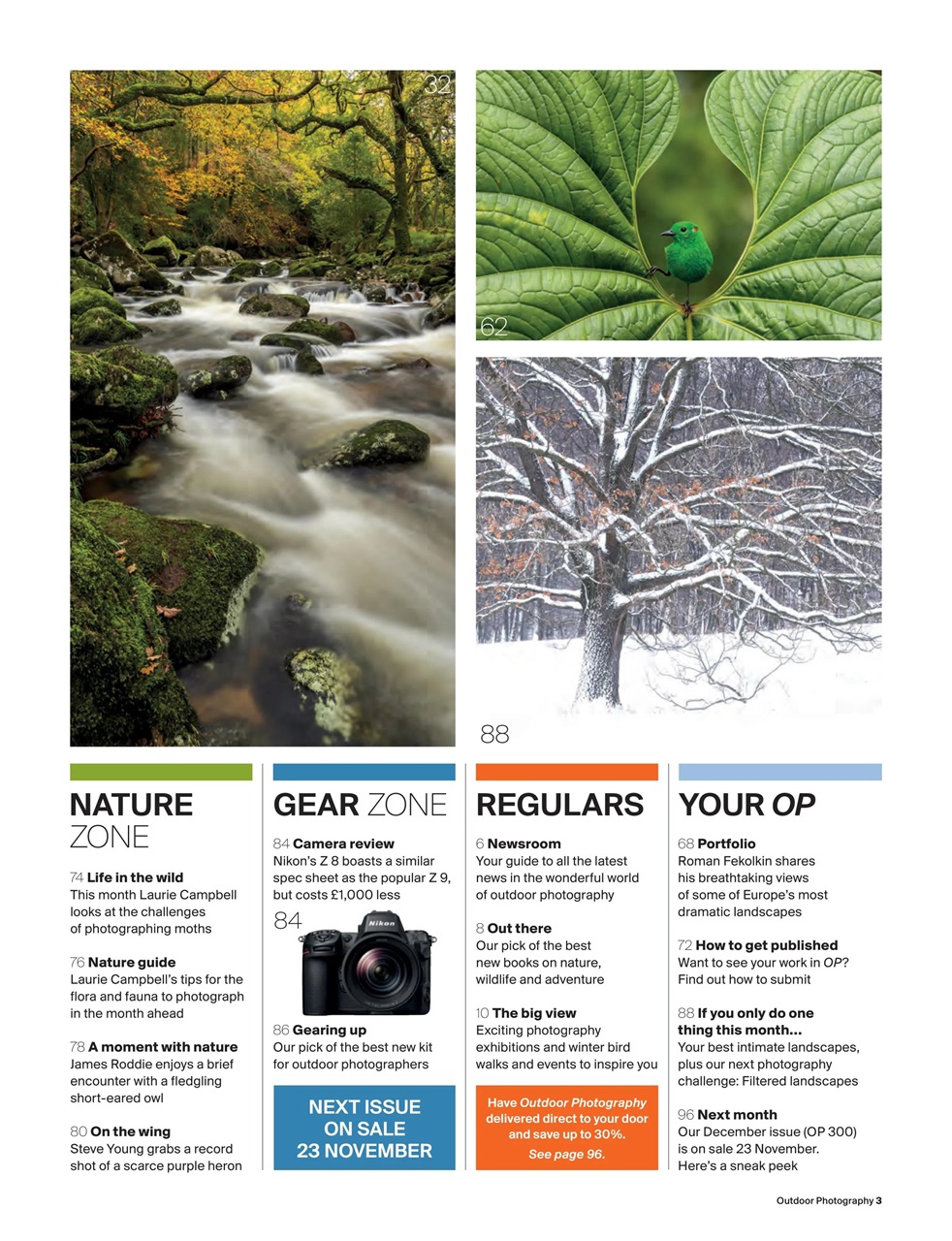 Outdoor Photography Preview Pages