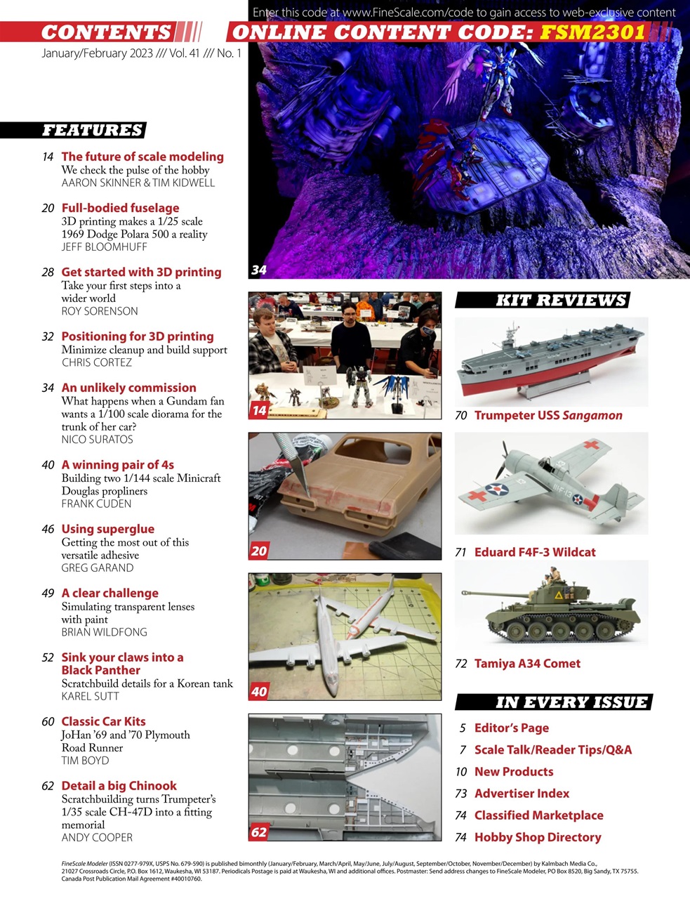 FineScale Modeler Preview Pages