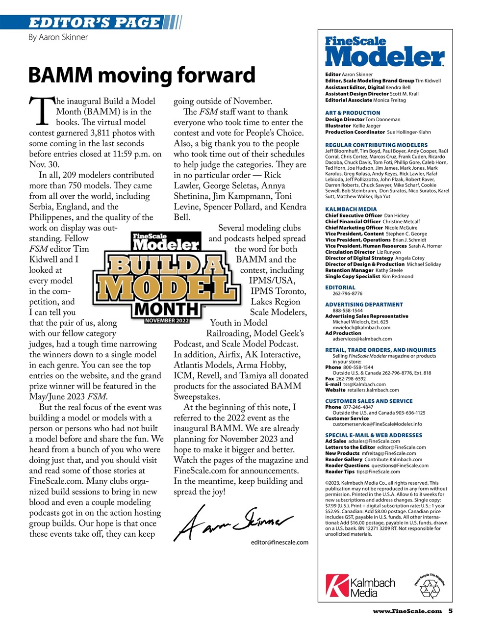 FineScale Modeler Preview Pages