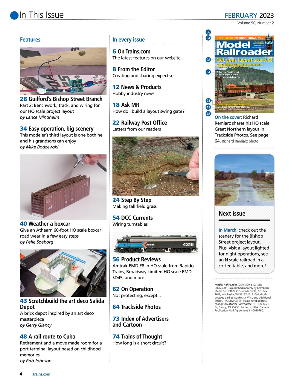 Model Railroader Preview Pages