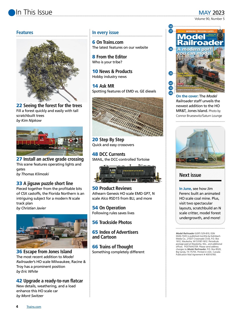Model Railroader Preview Pages