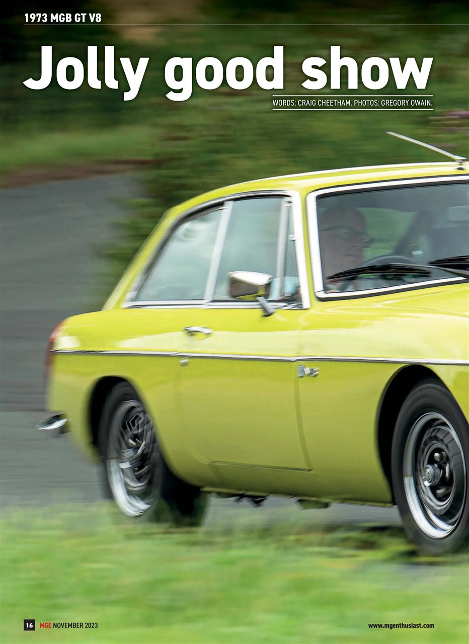 MG Enthusiast Preview Pages