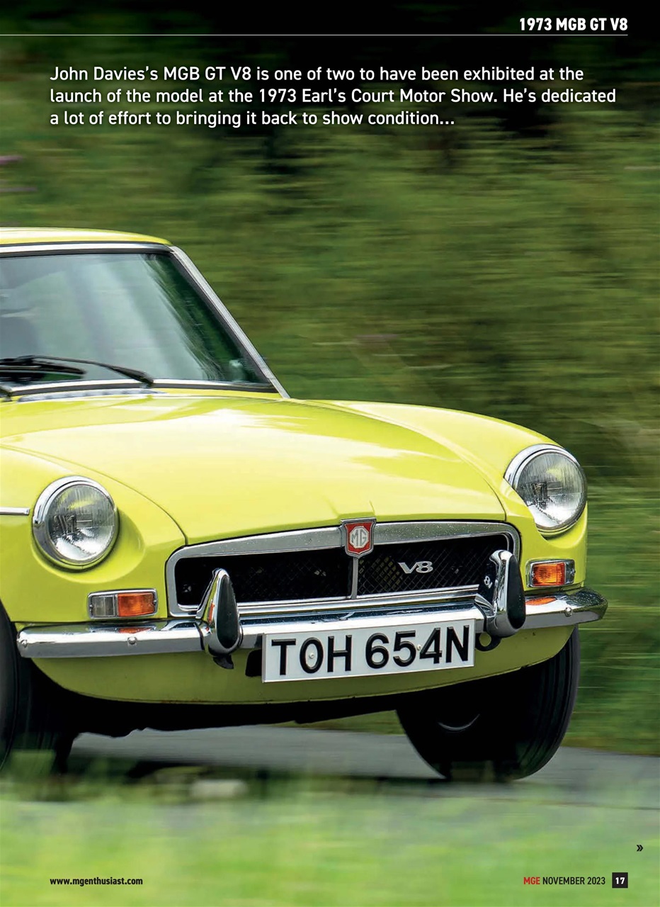 MG Enthusiast Preview Pages