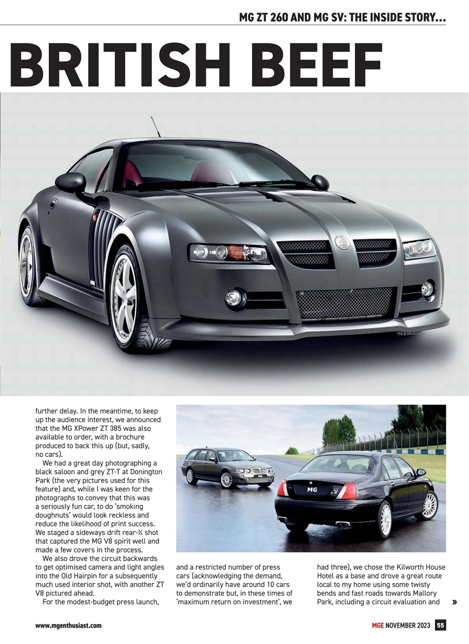 MG Enthusiast Preview Pages