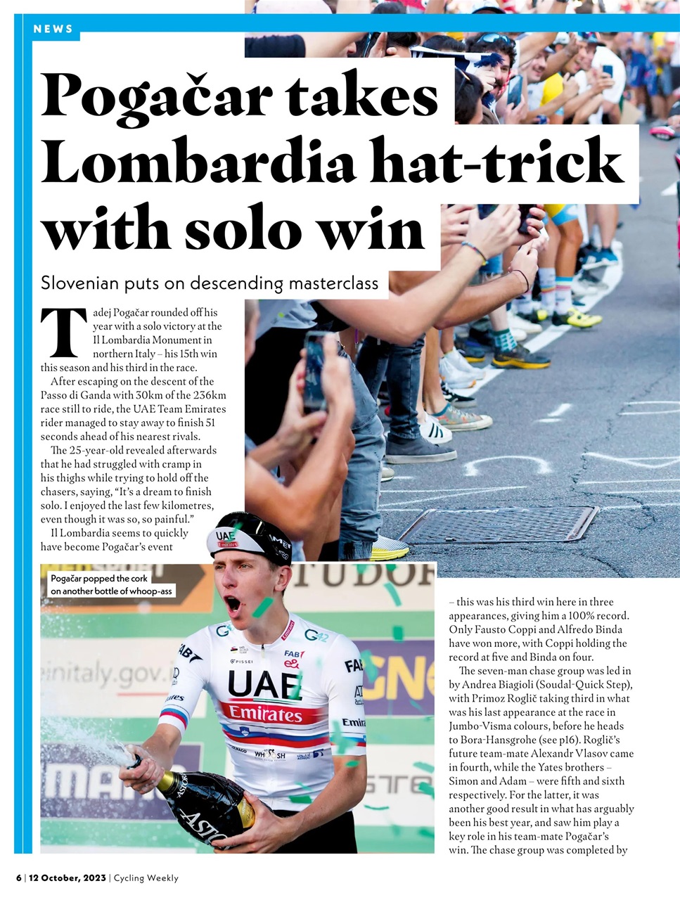 Cycling Weekly Preview Pages