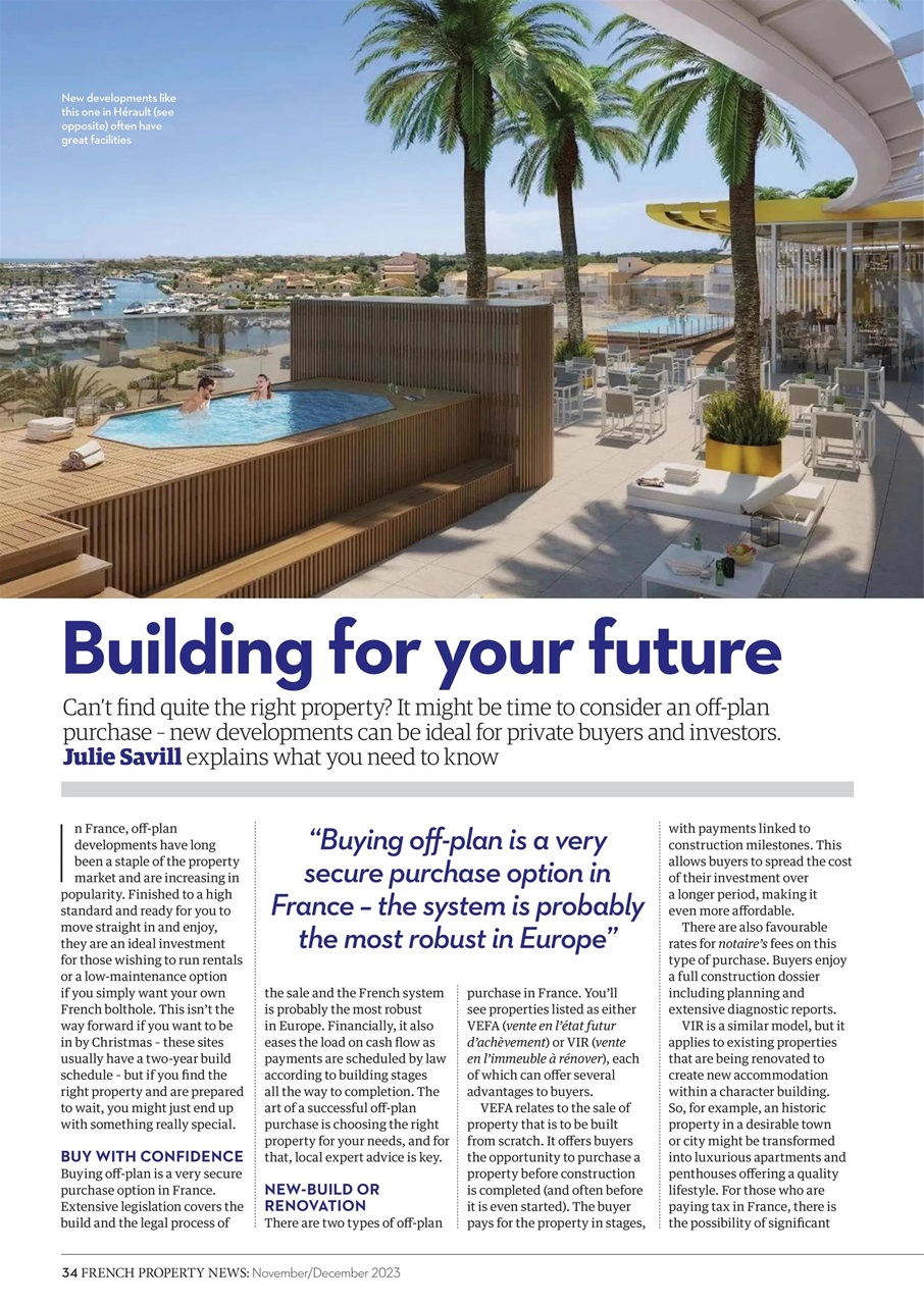 French Property News Preview Pages