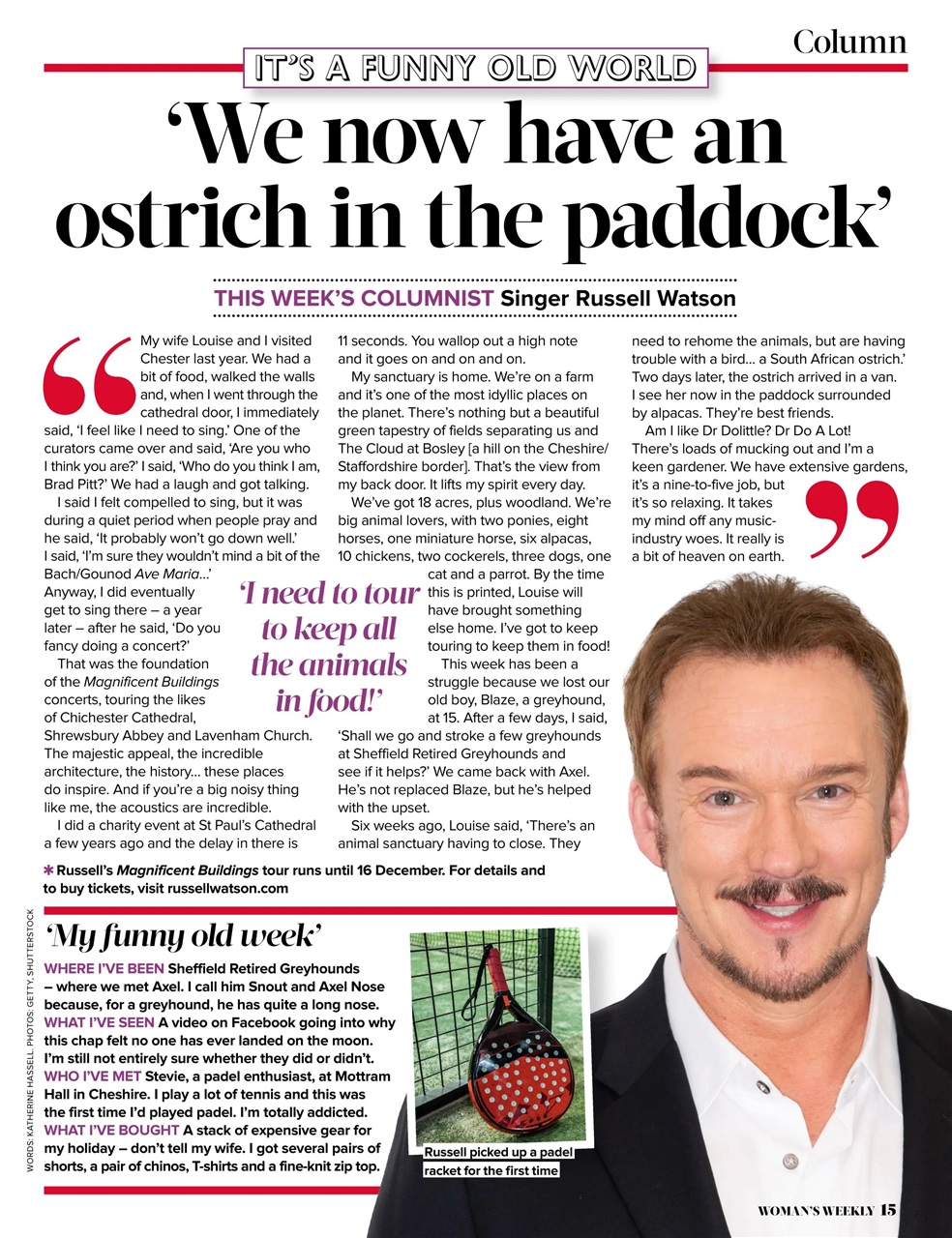 Woman's Weekly Preview Pages