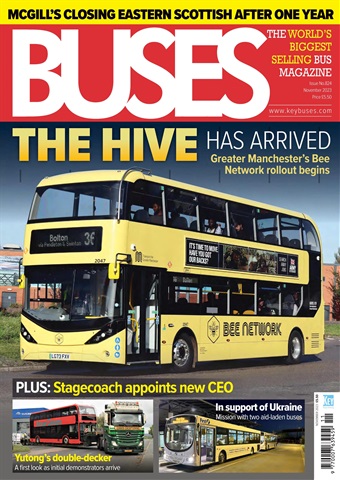 Buses Magazine issue November 2023