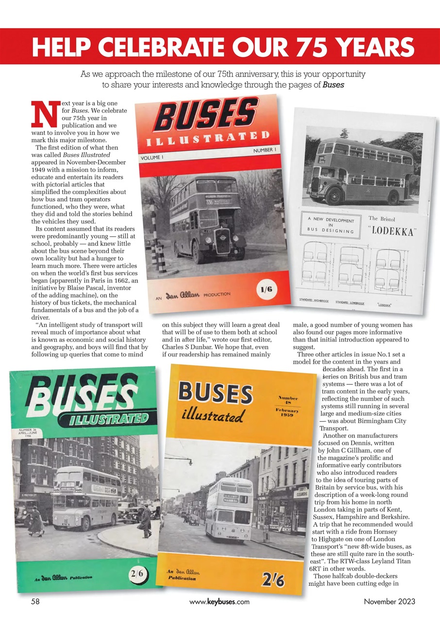Buses Magazine Preview Pages