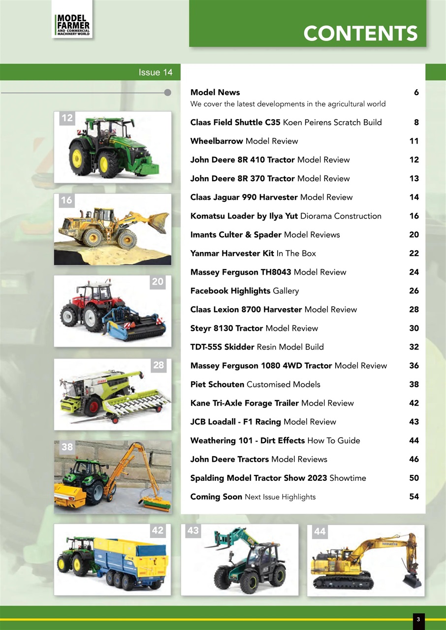 Model Farmer Magazine Preview Pages