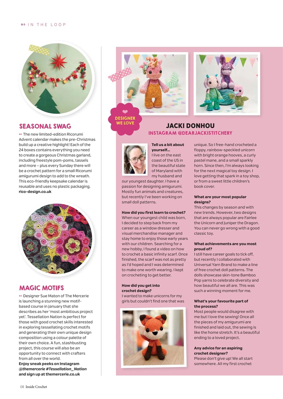 Inside Crochet Preview Pages