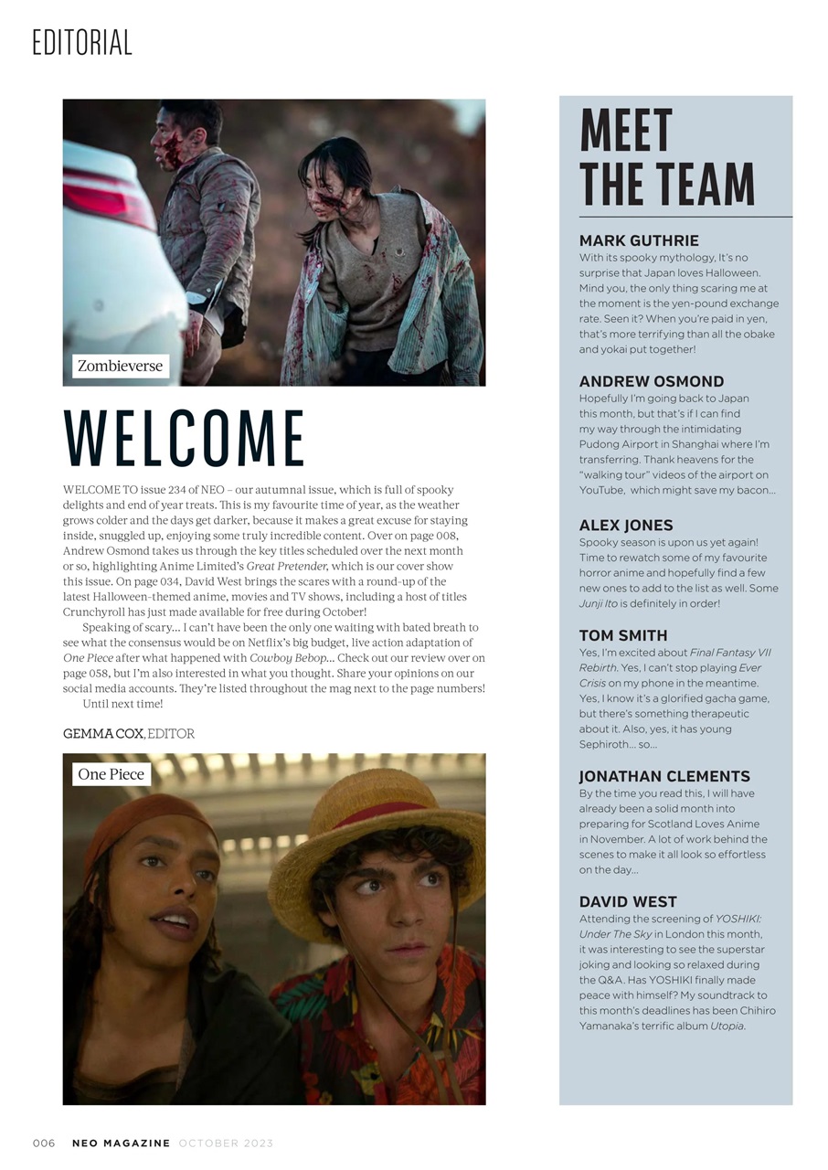 NEO Magazine Preview Pages