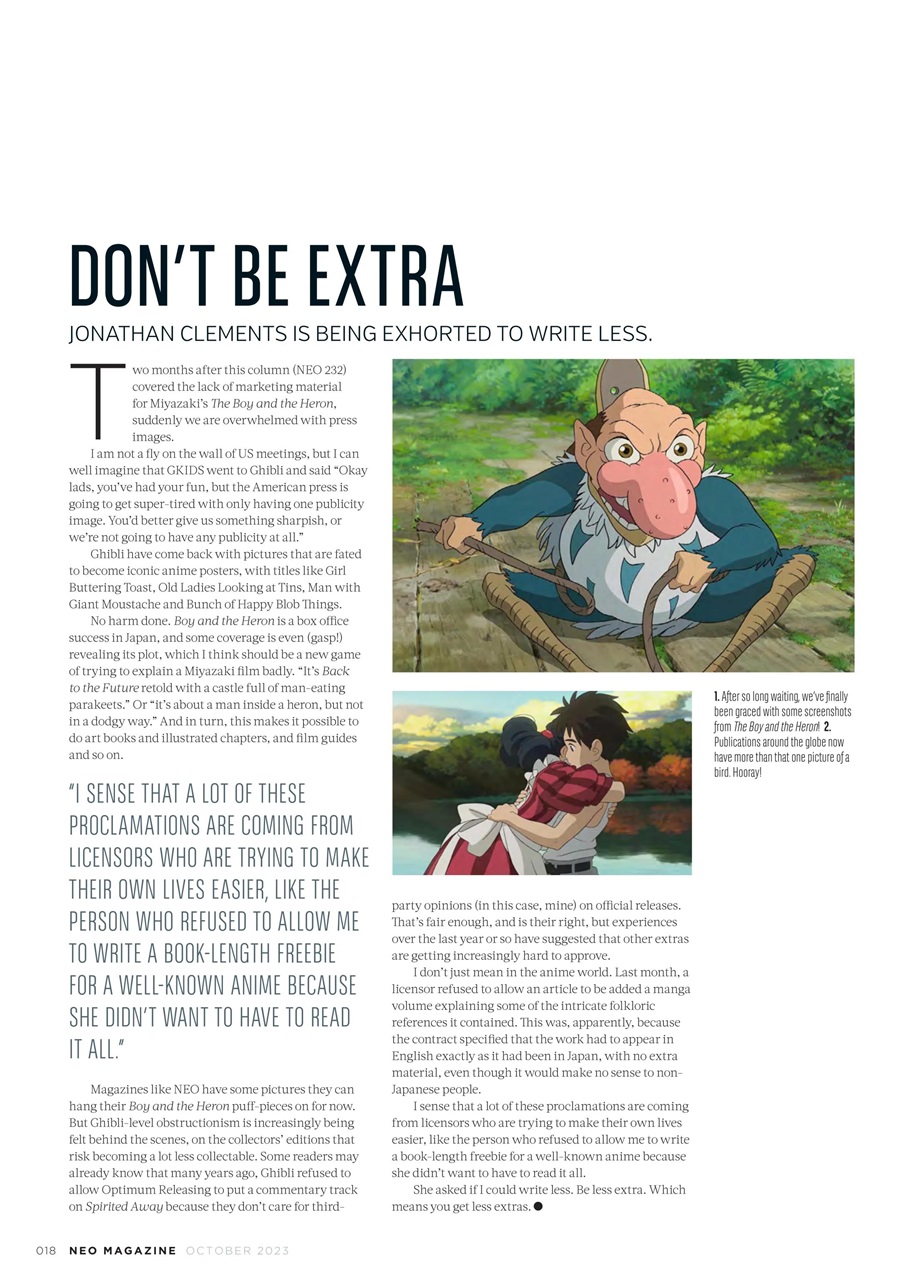 NEO Magazine Preview Pages