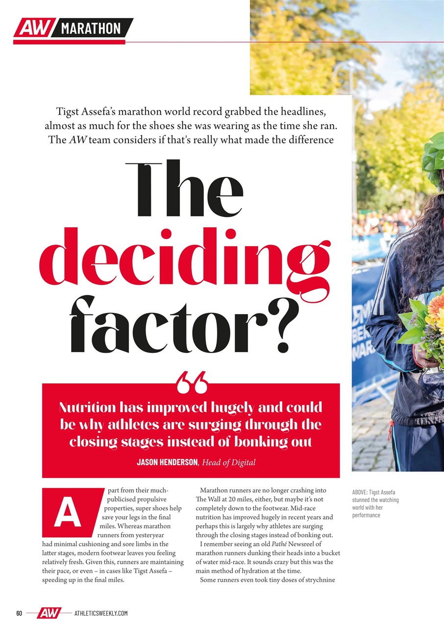 AW – Athletics Weekly Magazine Preview Pages