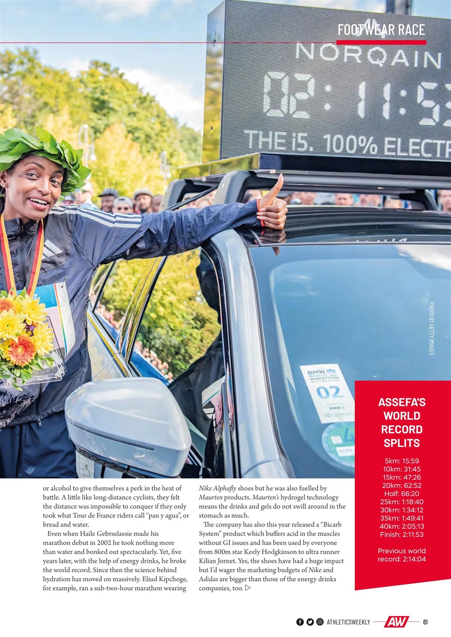 AW – Athletics Weekly Magazine Preview Pages