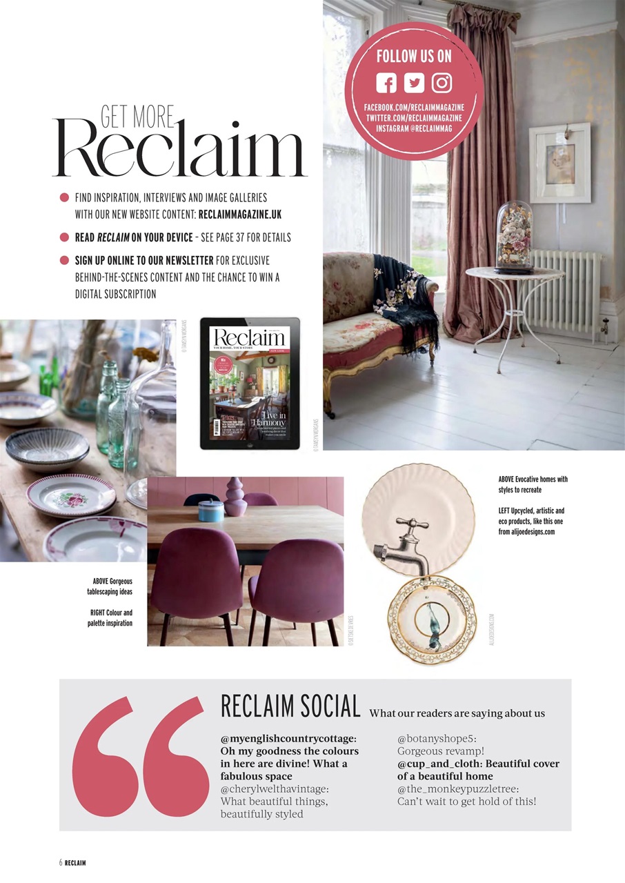 Reclaim Preview Pages