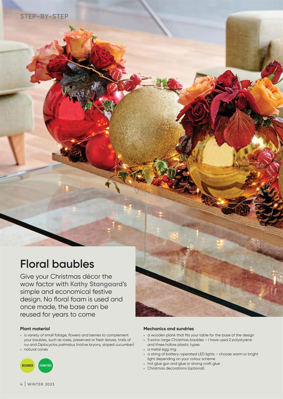 The Flower Arranger Preview Pages