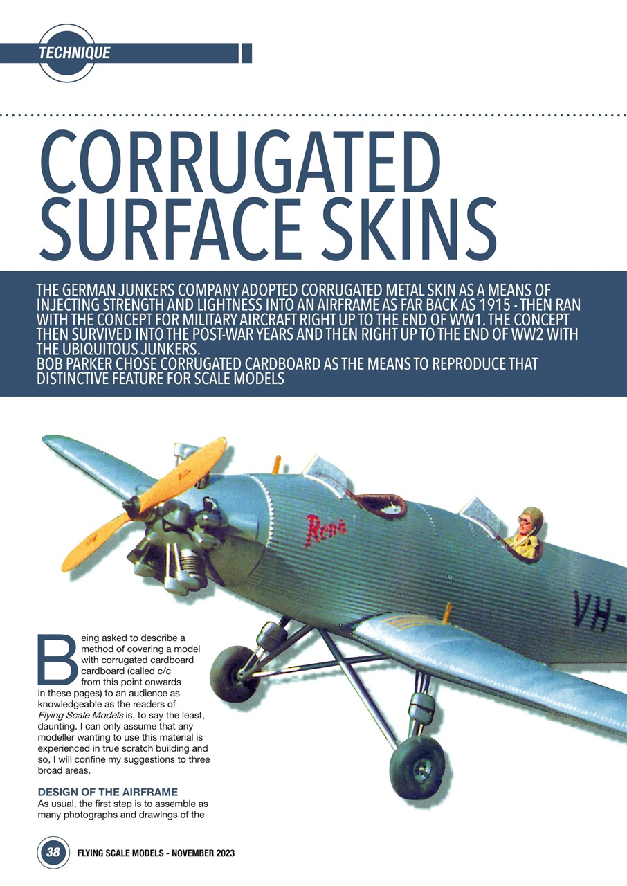 Radio Control Model Flyer Preview Pages