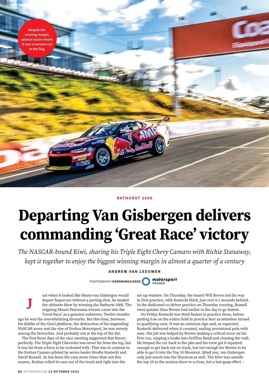 Autosport Preview Pages