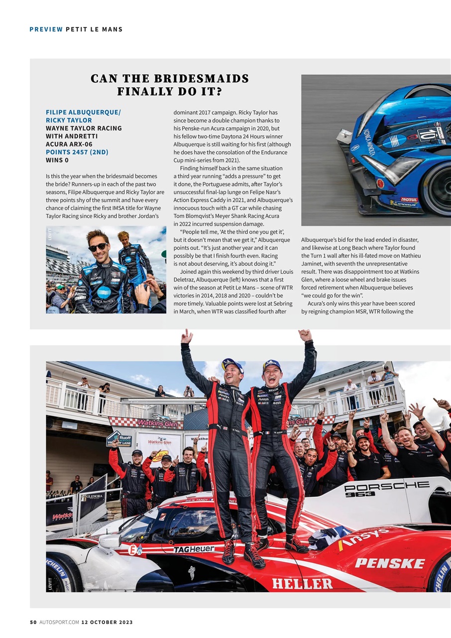 Autosport Preview Pages