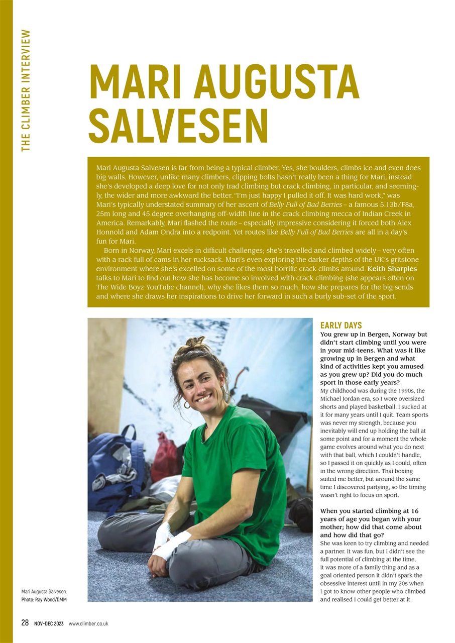 Climber Preview Pages