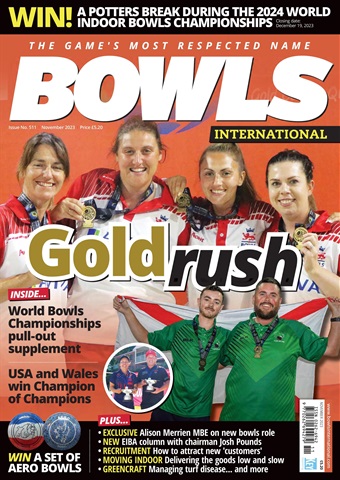Bowls International issue November 2023