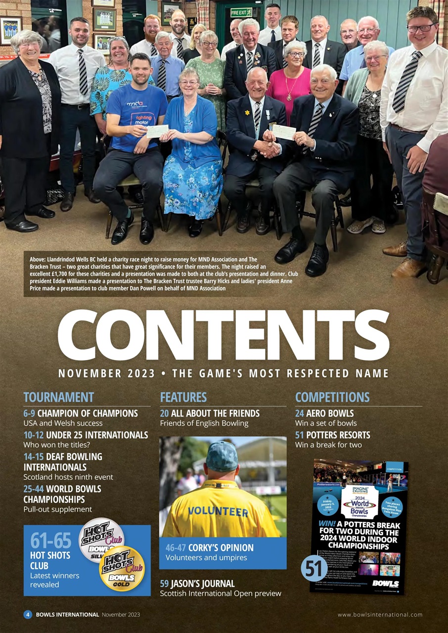 Bowls International Preview Pages