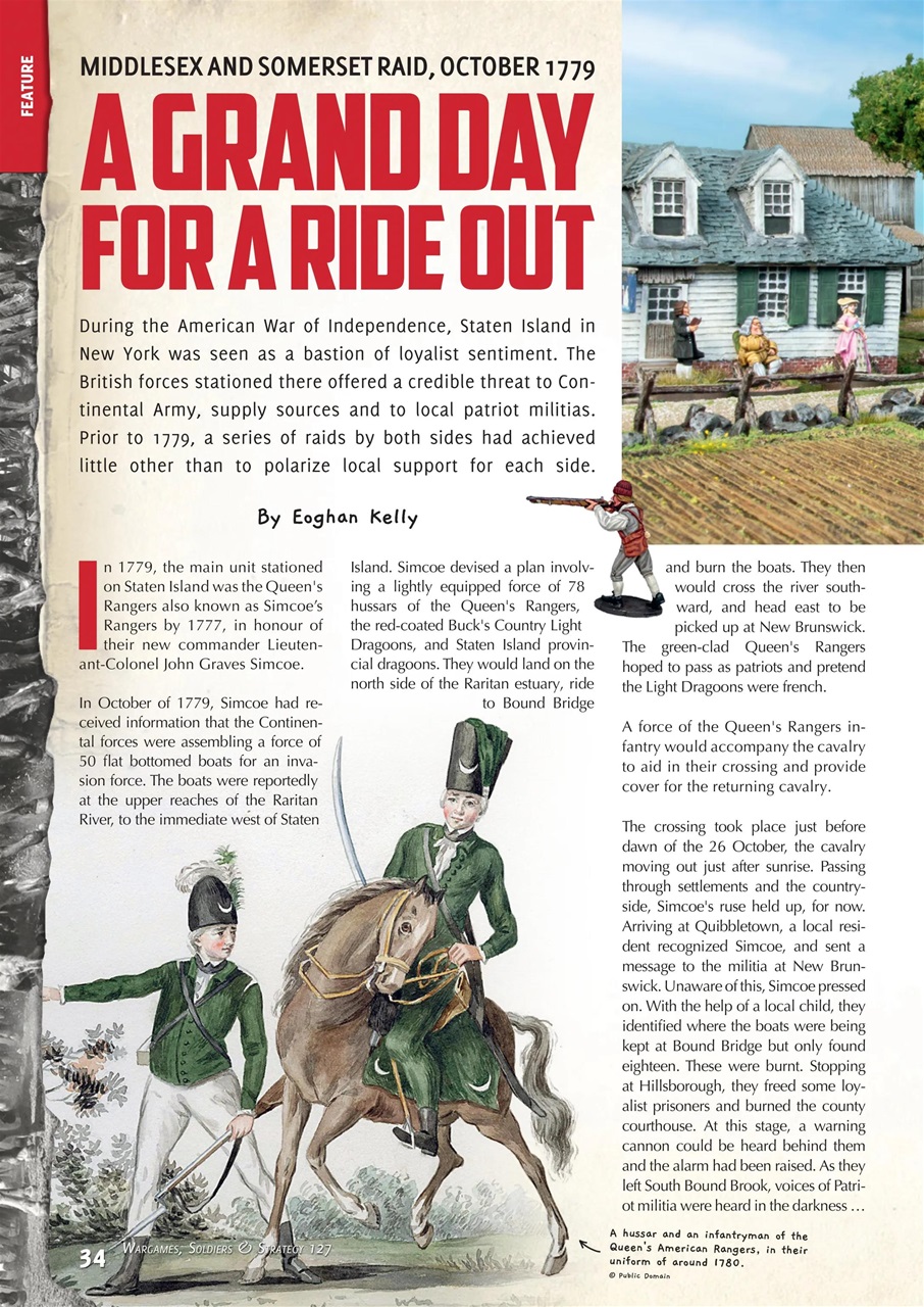 Wargames, Soldiers & Strategy Preview Pages