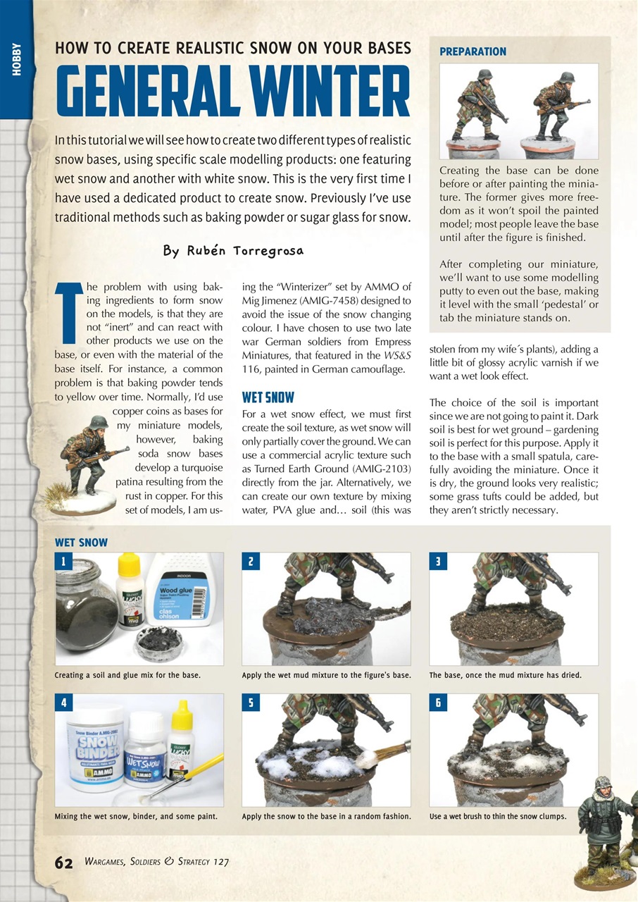 Wargames, Soldiers & Strategy Preview Pages