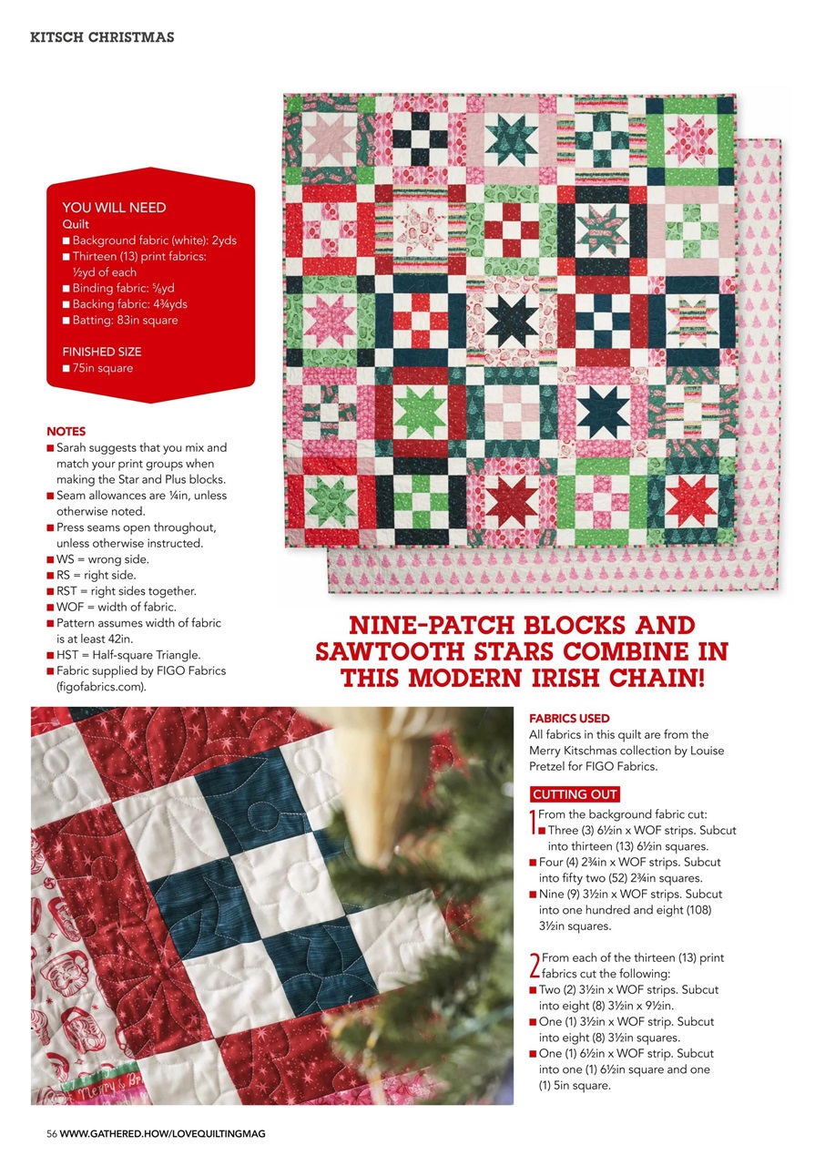 Love Patchwork & Quilting Preview Pages